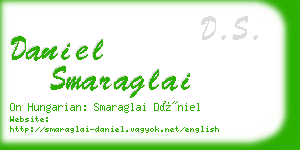 daniel smaraglai business card